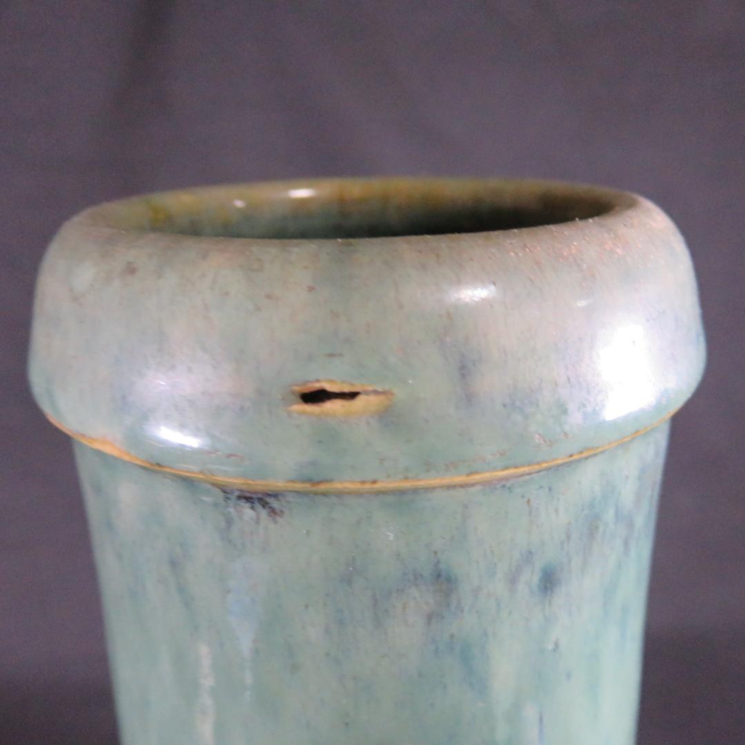 壺 笠間 民藝 大壺 木栓 時代物 窯傷 高さ39センチ
