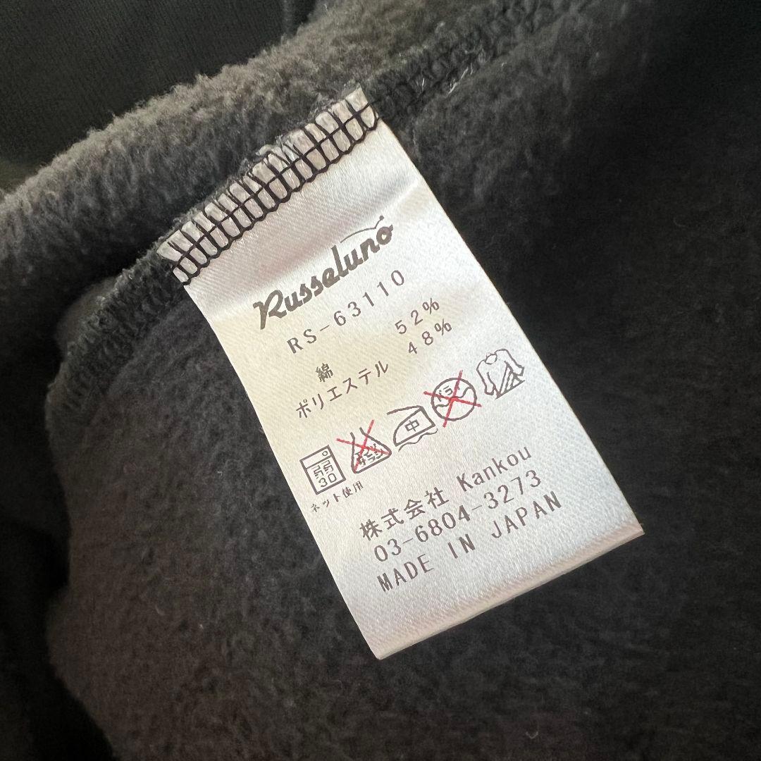 Russeluno ラッセルノ　パーカー　フーディ　メンズ　ゴルフ　ルチャ　黒