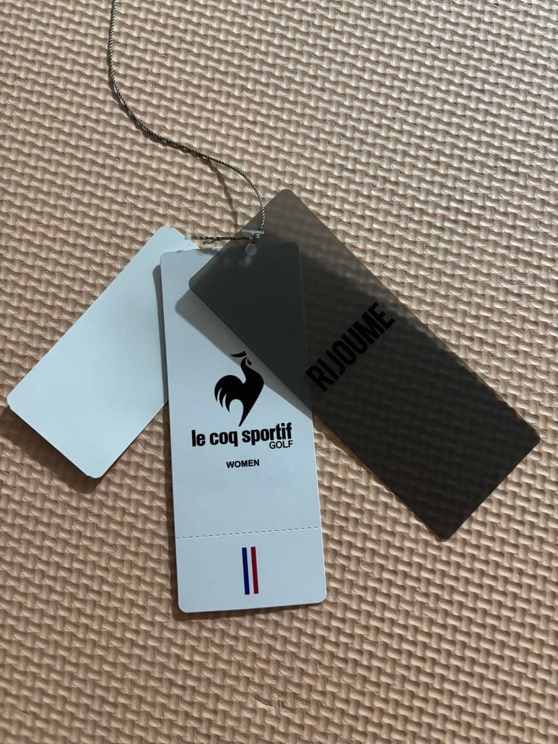 新品ルコックスポルティフ ゴルフ サイドスリットハイウエストパンツ Sサイズ