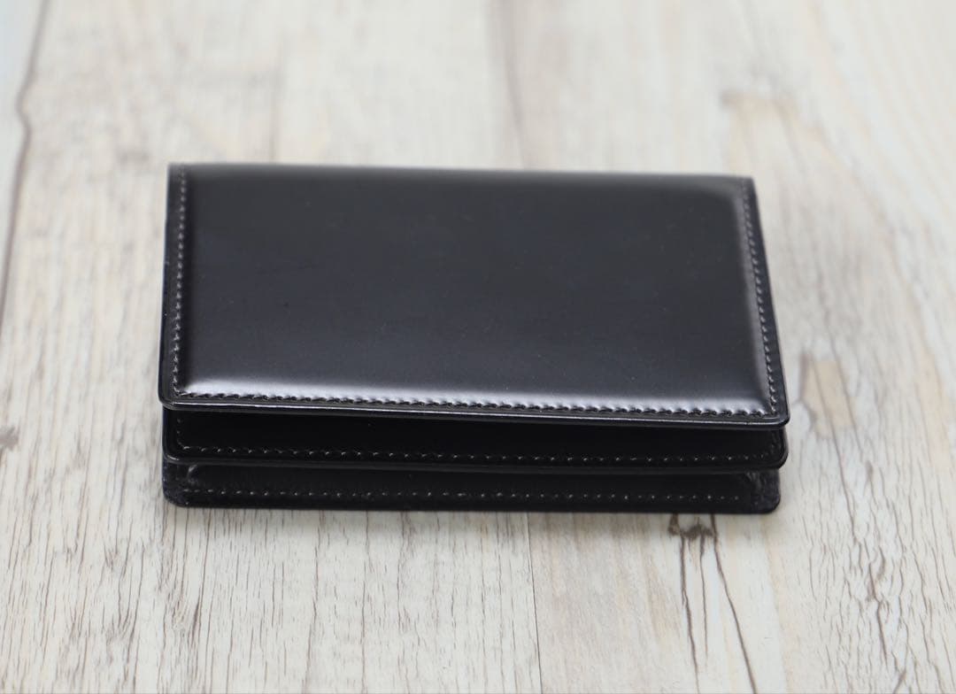 【未使用品】SOMES SADDLE ソメスサドル コードバン 名刺入れ