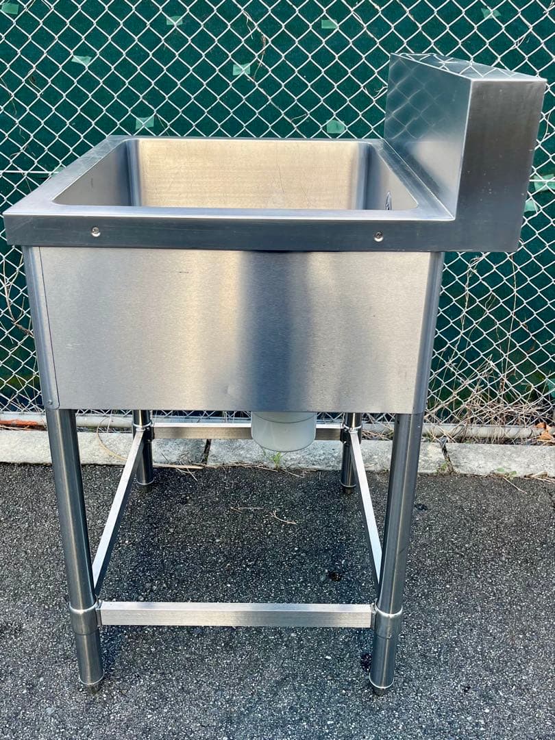 ステンレス1槽シンク 流し台　600×600×800