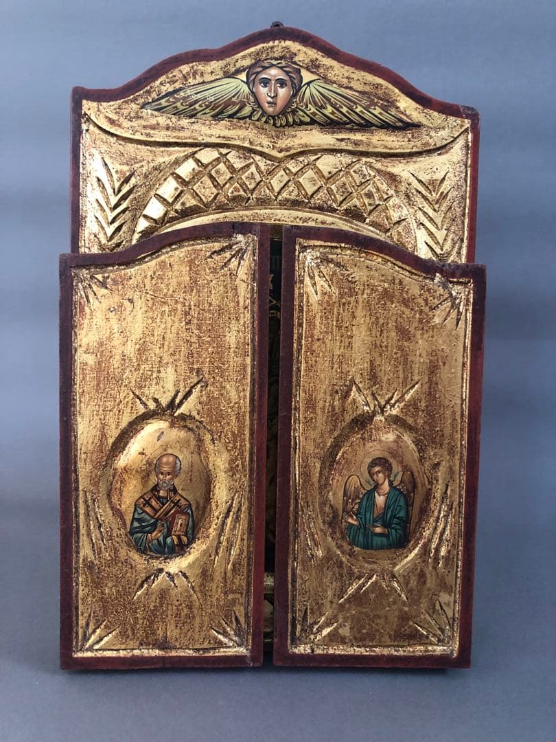 ギリシャ　イコン　キリスト教　ギリシャ正教会 宗教画