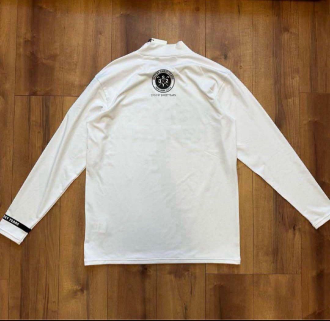 sy32 長袖　モックネック　インナー素材　ゴルフウェア　春夏　シャツ　トップス