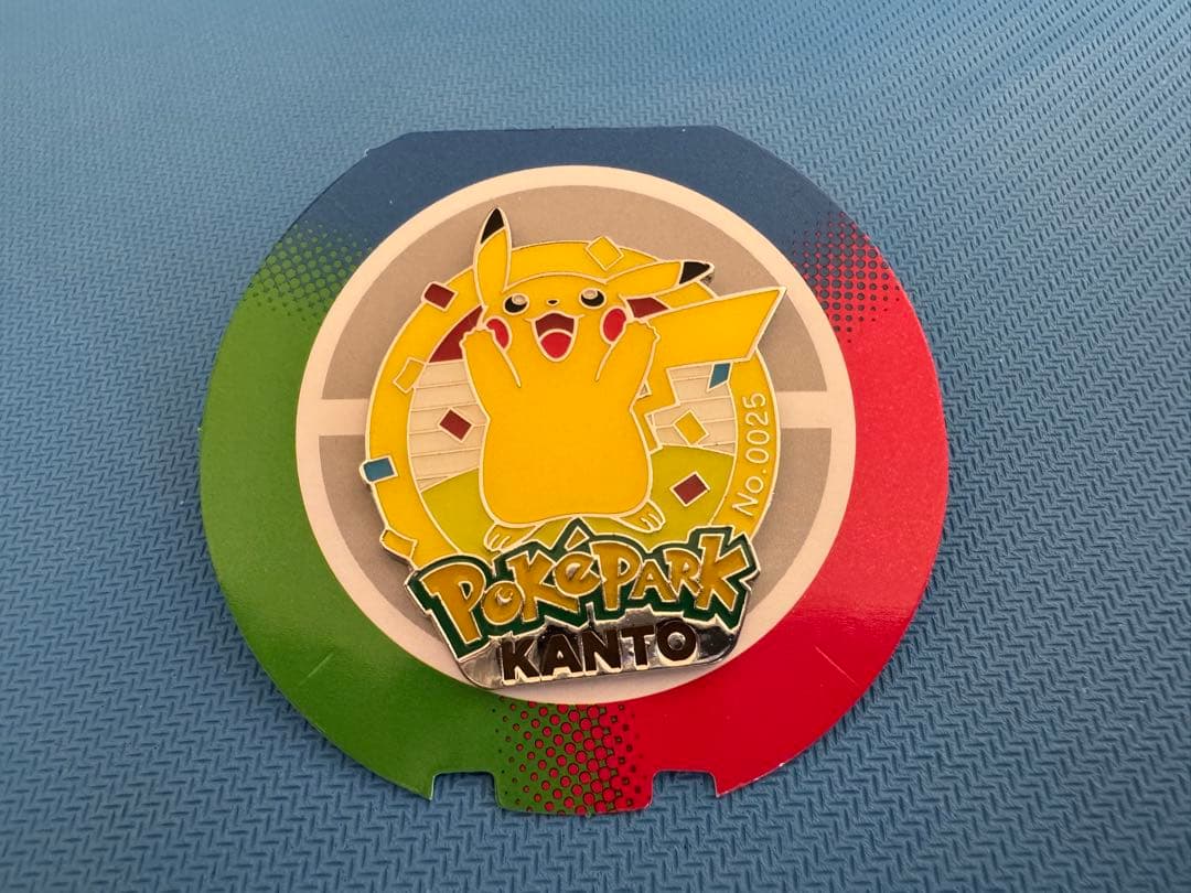 ポケパークカントー ピンズ　ピカチュウ