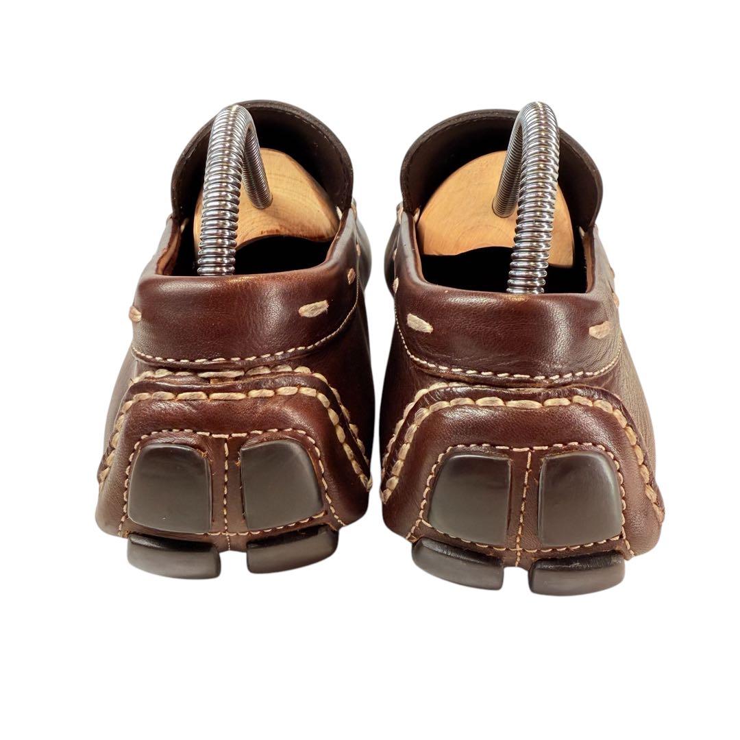 【極美品】PRADA ドライビングシューズ（5）モカシン　デッキシューズ　本革