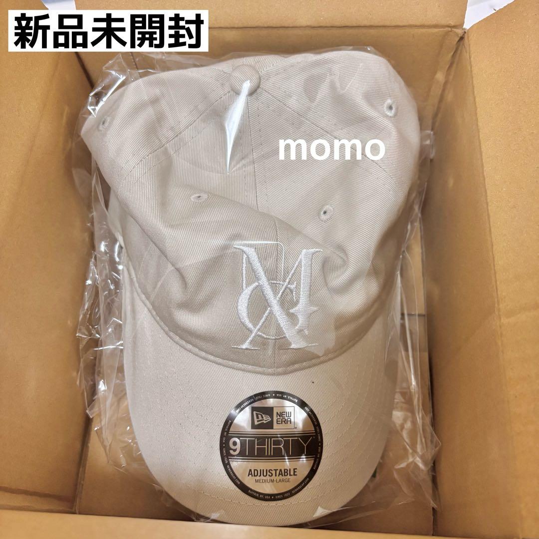 ピンズ付き Mrs. GREEN APPLE ニューエラ キャップ ベージュ