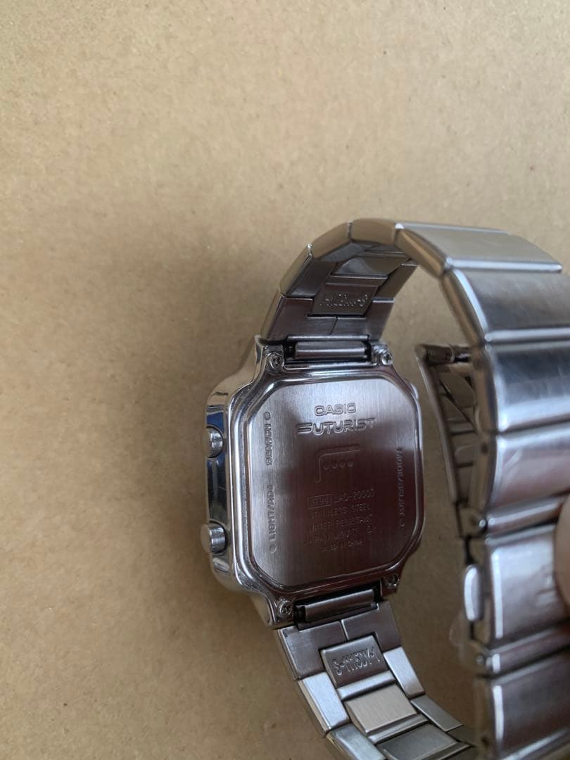 CASIO カシオ FUTURISTメタルデジアナ ビンテージ