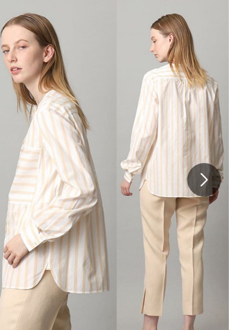 シクラス　アイコニックブラウス　secret closet コットンシルク