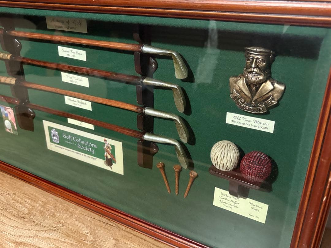 希少サイズ アンティーク GOLF ゴルフクラブ インテリア　ボビージョーンズ