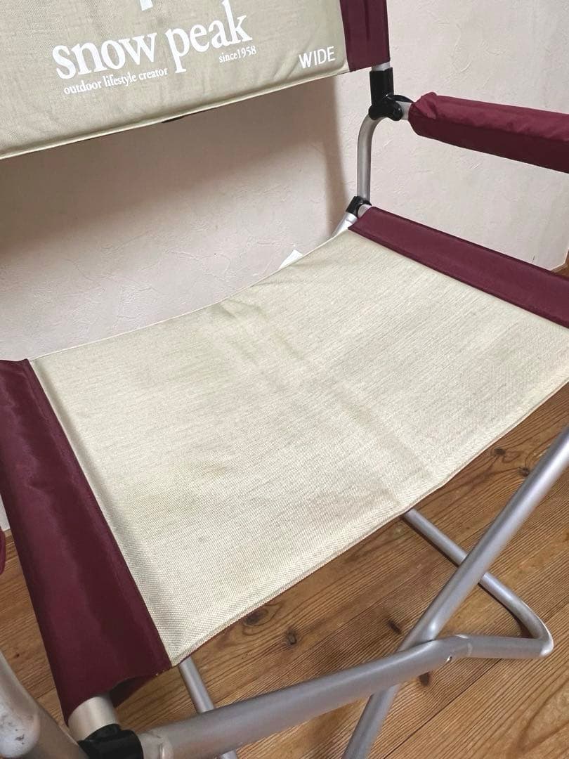 【廃盤】スノーピーク FDチェア ワイド 旧カラー 正規品
