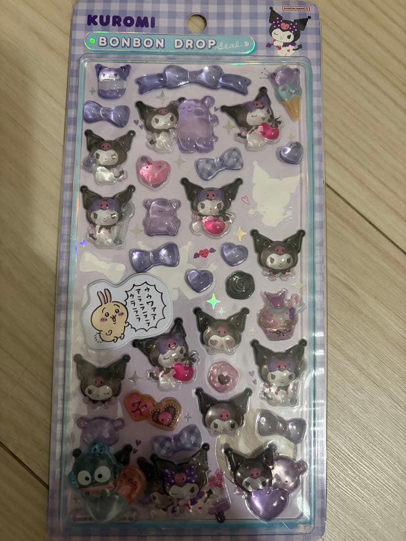 【正規品】ボンボンドロップシール(一部使用済み)サンリオ　クロミ　ハンギョドン
