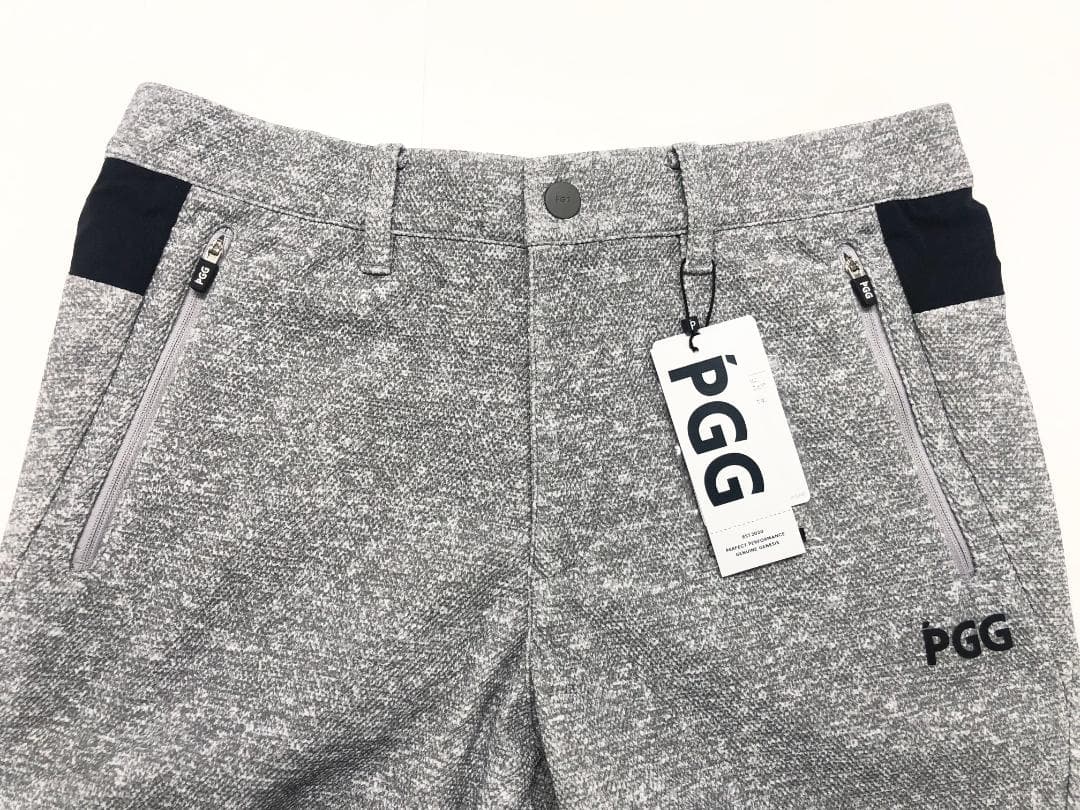 ○★新品未使用　PGG PEARLY GATES　ストレッチパンツ　5　グレー系