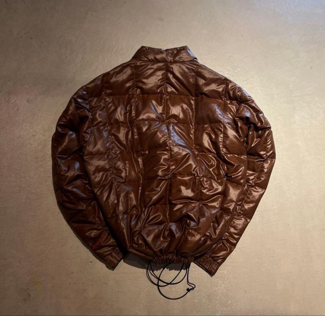 【希少❗️】Columbia ダウンジャケット ドローコード付き M ブラウン