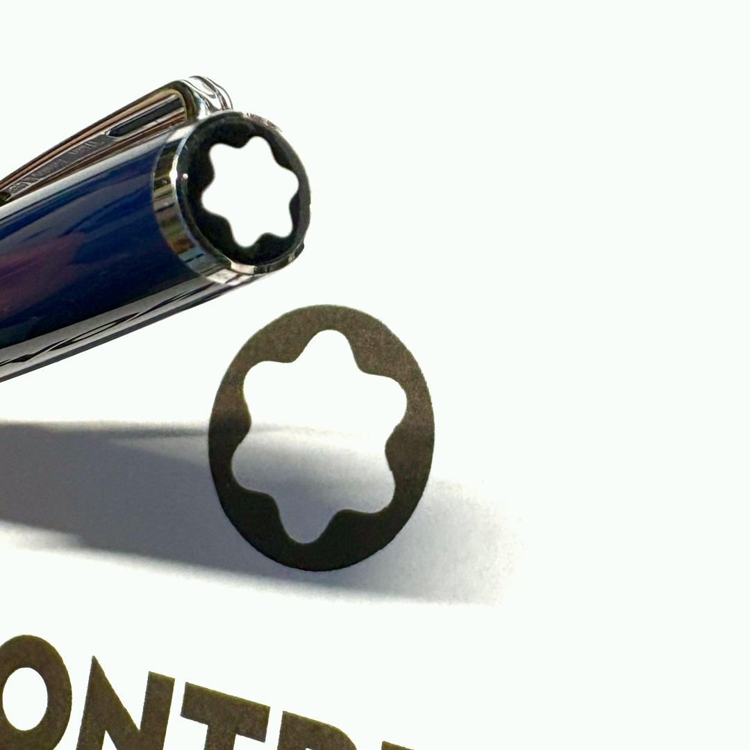 233.モンブラン　PIX　RB　ネイビー/Pt　MB114809　美品　希少品