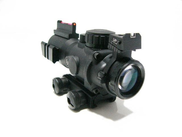 Trijicon型ACOG4倍X32赤緑青発光イルミネーテッドスコープ新品