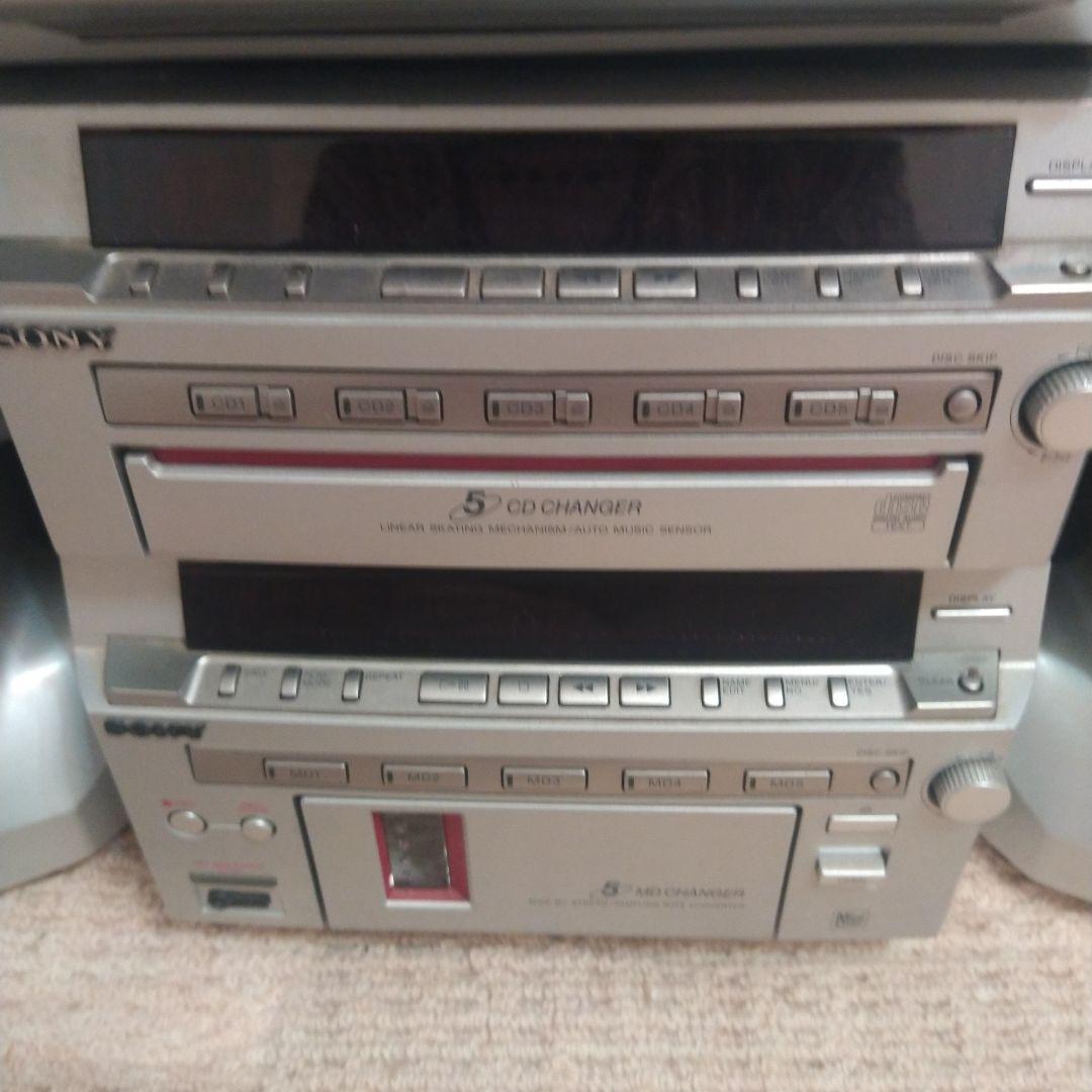 Sony STR-MD777 CD・MD・カセットデッキ コンポ　フルセット