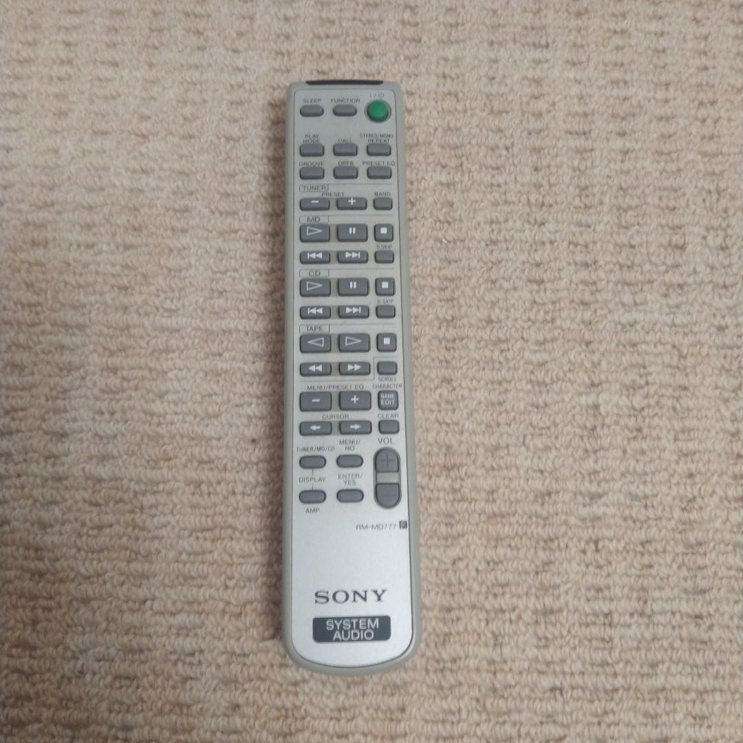 Sony STR-MD777 CD・MD・カセットデッキ コンポ　フルセット