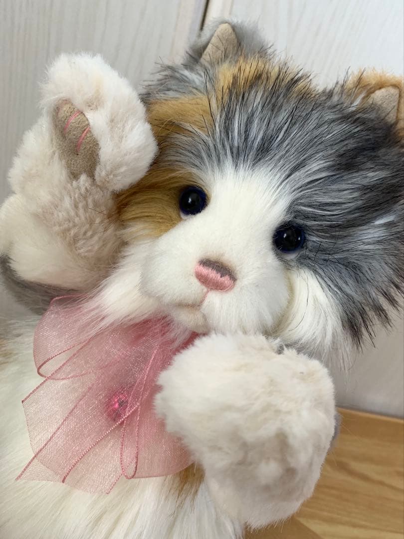 チャーリーベアーズ　レア　三毛猫　テディベア