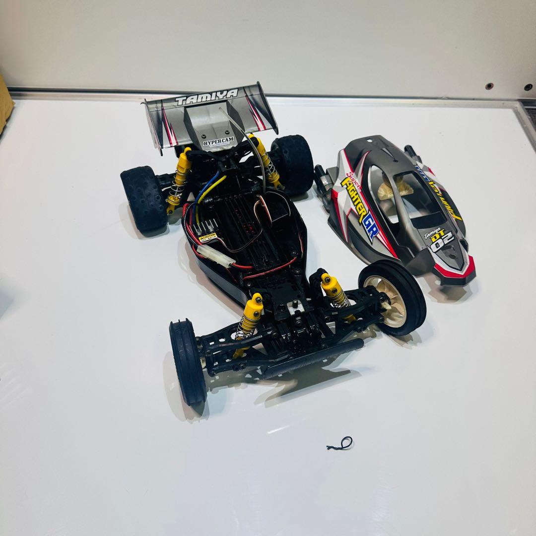 ガ*ム様 TAMIYA 電動RCカー XB スーパーファイターGR DT02シャ