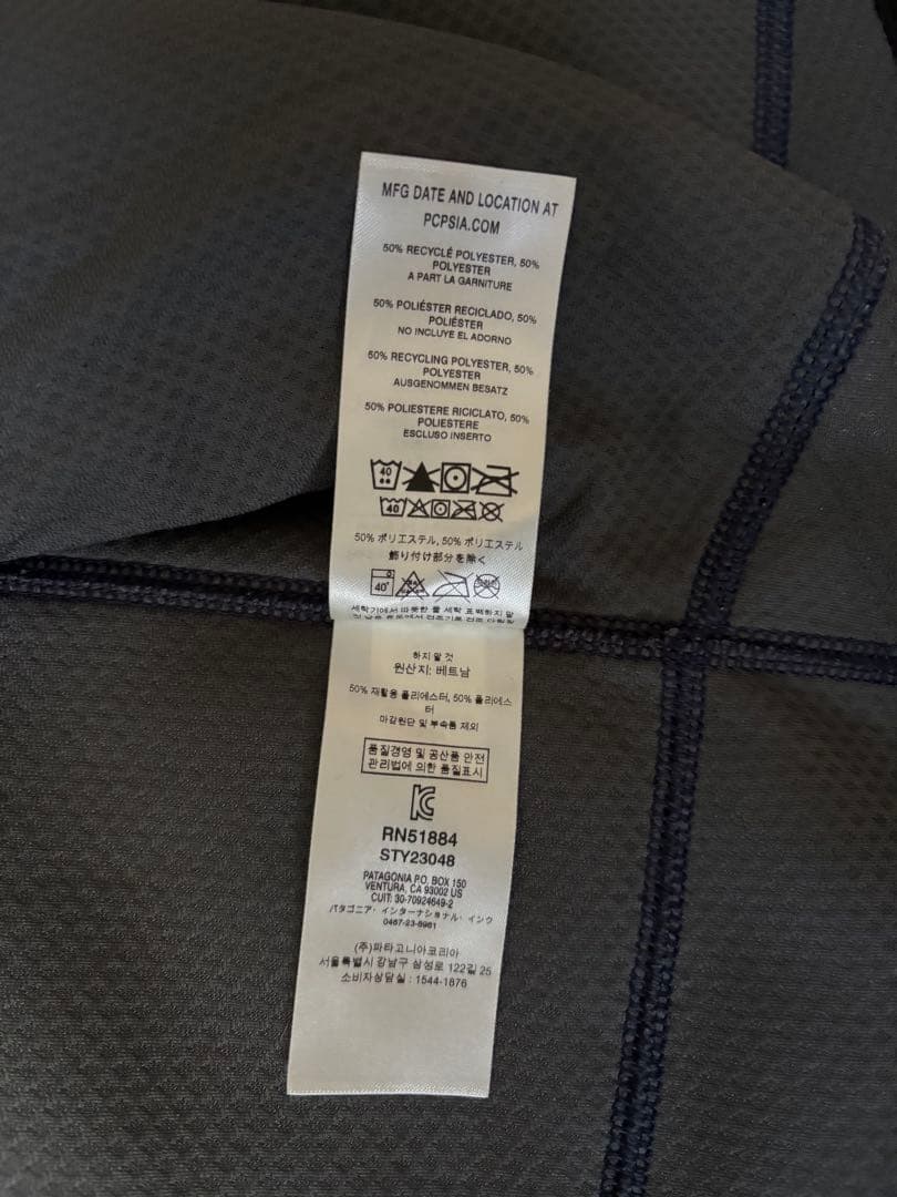 Patagonia レトロX ベスト S ネイビー