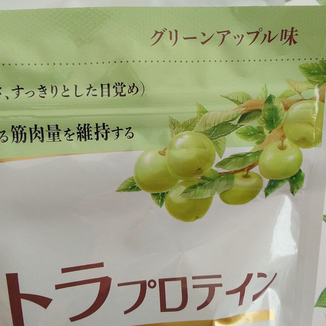 ウルトラプロテイン、グリーンアップル、レモン味、シェーカー、スプーン、