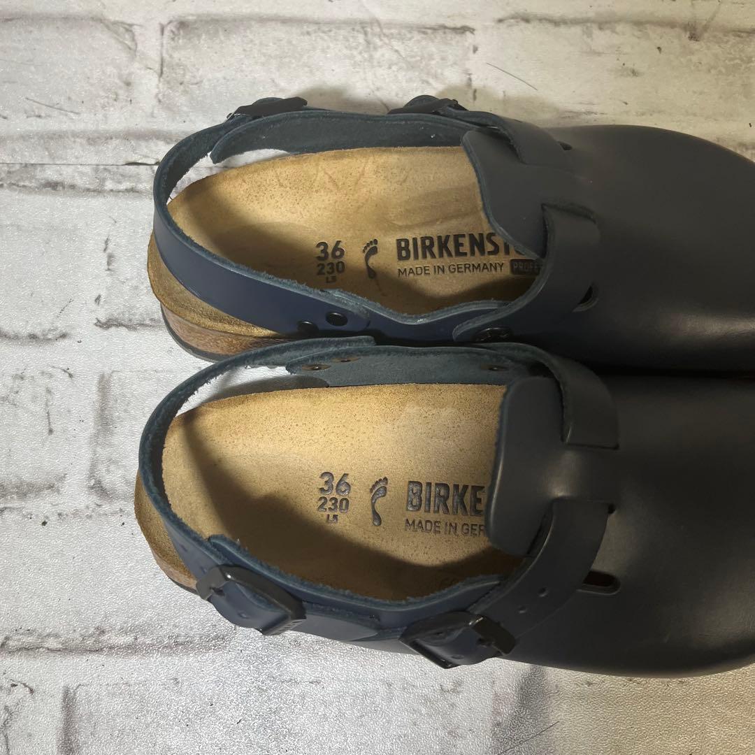 【極美品】ビルケンシュトック　トキオ スーパーグリップ ネイビー 23