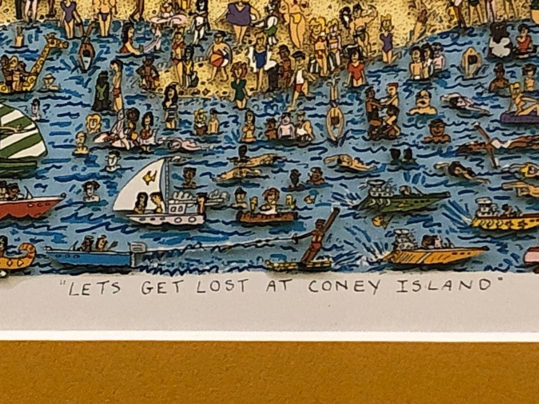 james rizzi ジェームス リジィ 額装ポスター ②