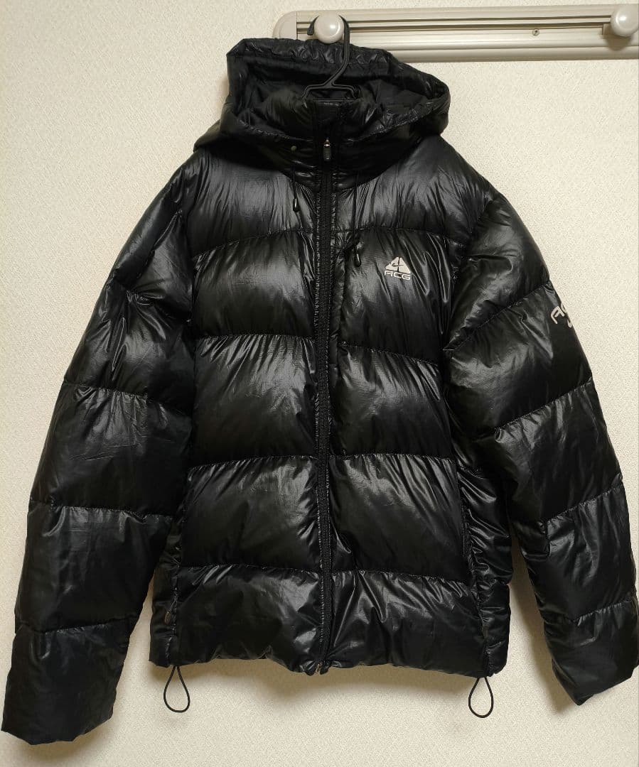 Nike ACG 00s ダウンジャケット 黒　M 800フィル