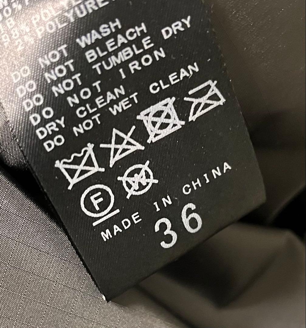 【美品】スピック＆スパン 撥水フーデッドダウンコート サイズ３６／黒