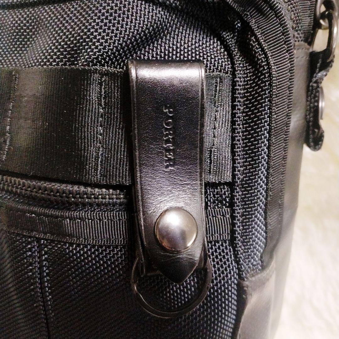 PORTER HEAT ヒート ショルダーバッグ ブラック ポシェット
