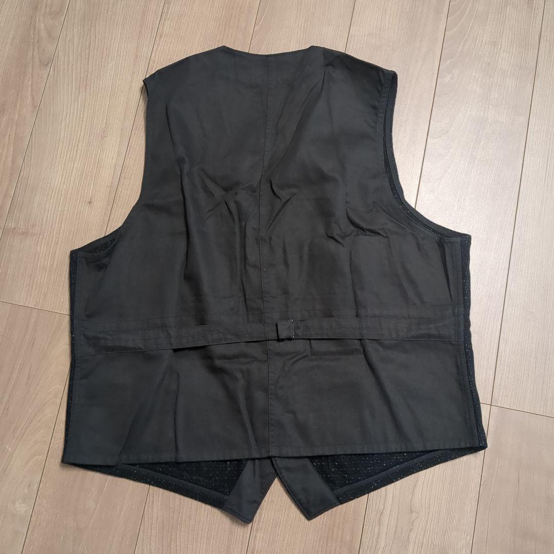 RRL ブラック エンジニア　ベスト XXL