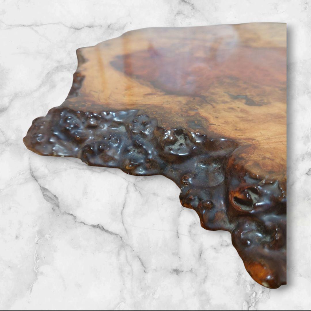 【希少】花梨　 座卓 一枚板 高級テーブル　天然木製