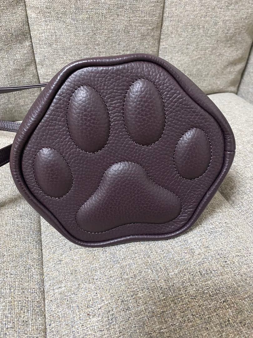 美品！philosophii ショルダーバッグ PAW キュイール・マッシュ　猫