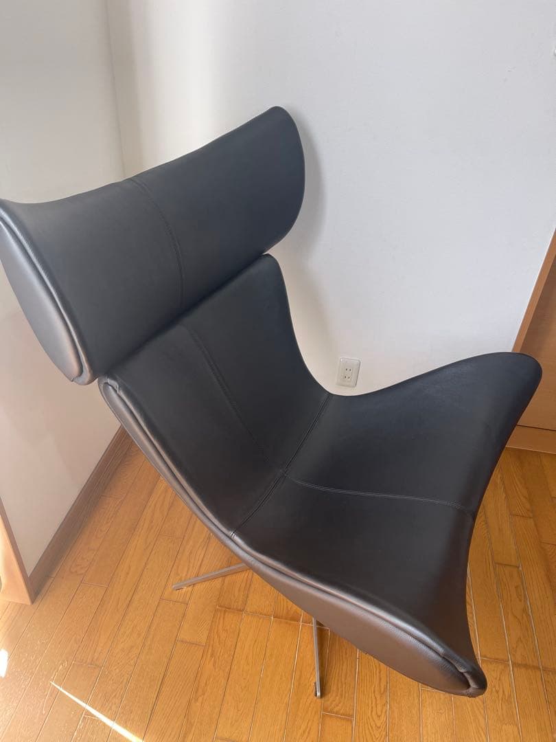 まさ@プロフ必読 　BoConcept スキラ　ボーコンセプト　黒 1人掛