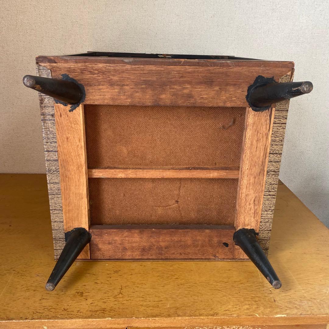 長期自宅保管 Victor レコードラック 収納ボックス 昭和レトロ ビンテージ