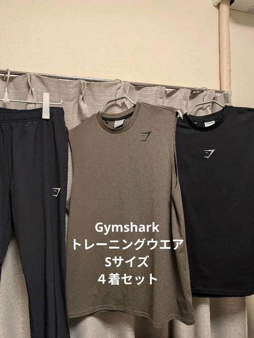 ジムシャーク　トレーニングウエア　セット　Sサイズ