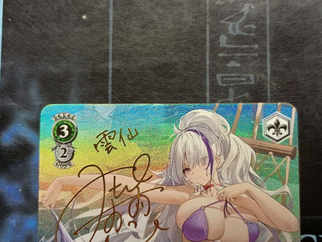 ヴァイスシュヴァルツ 雲仙 AZL SP サイン