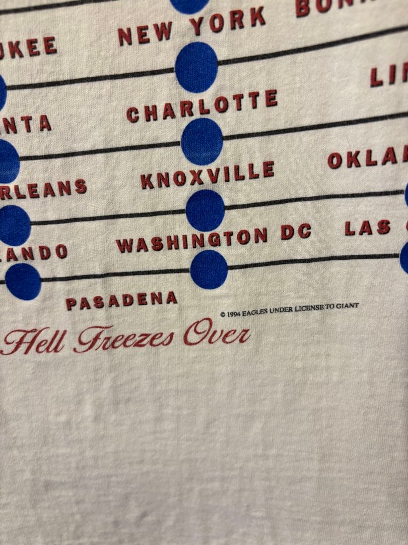 EAGLES Tシャツ ワールドツアー1994 ヴィンテージ　パンフレット