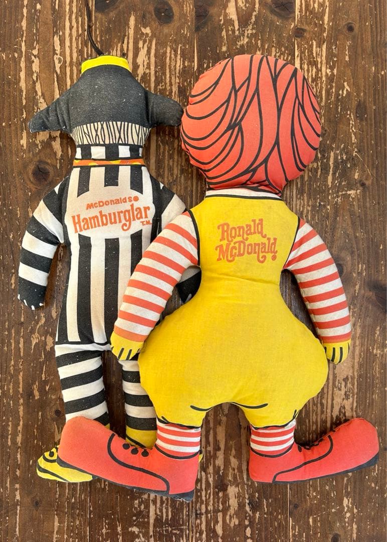 アメリカ ビンテージ マクドナルド 人形 ぬいぐるみ