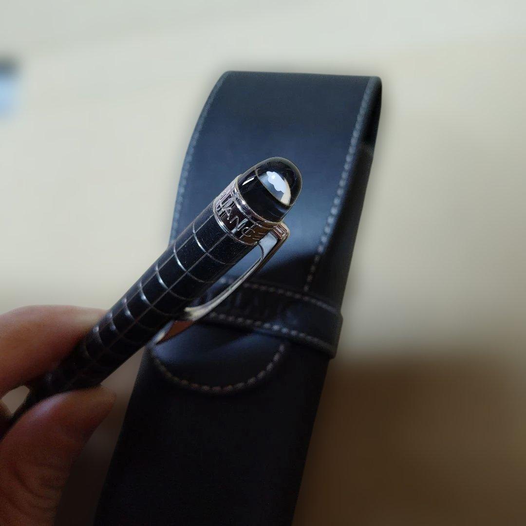 Montblanc ボールペン チェックパターン