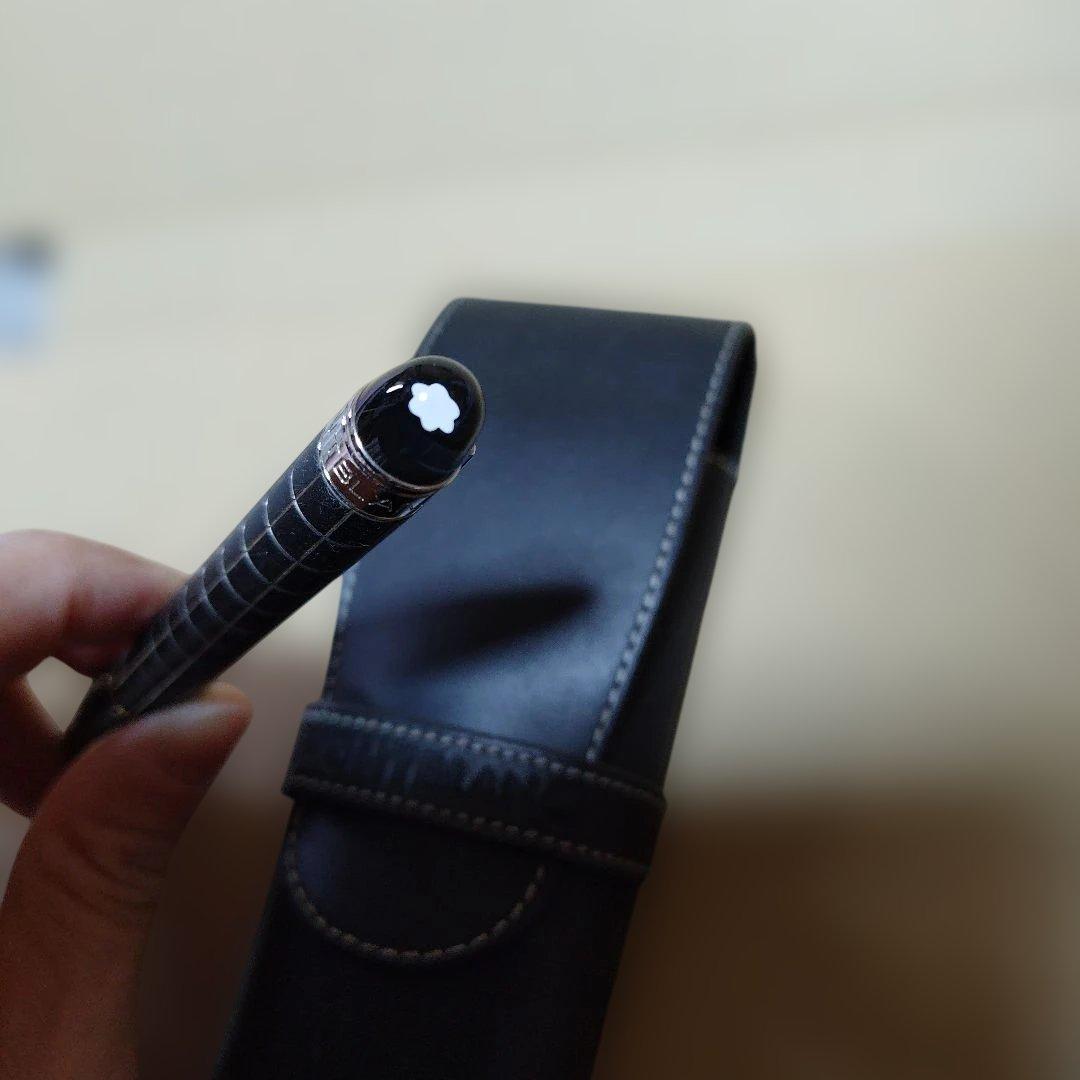 Montblanc ボールペン チェックパターン