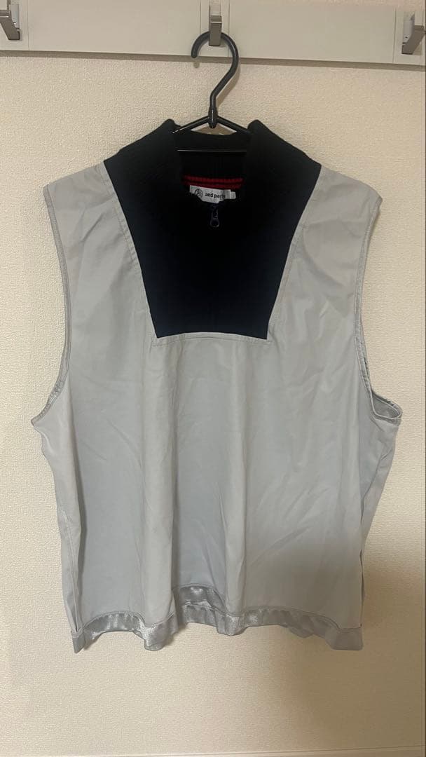 アンパスィ　防風ライナー付きニット　黒