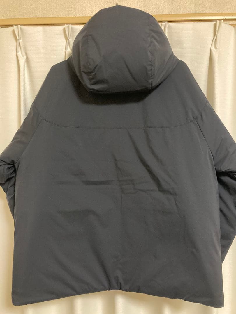 ENNOYスタイリスト私物 PADDED NYLON HOODIE 黒 Sサイズ