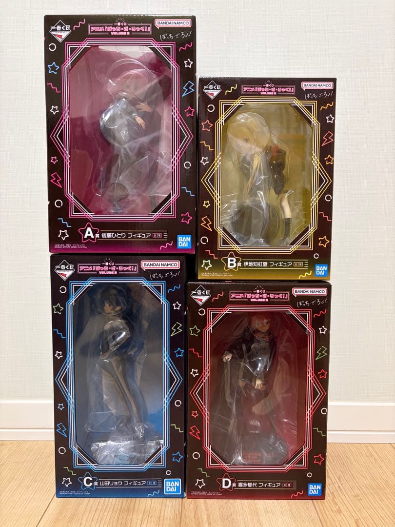 一番くじ アニメ「ぼっち・ざ・ろっく！」VOLUME ３　ABCDセット