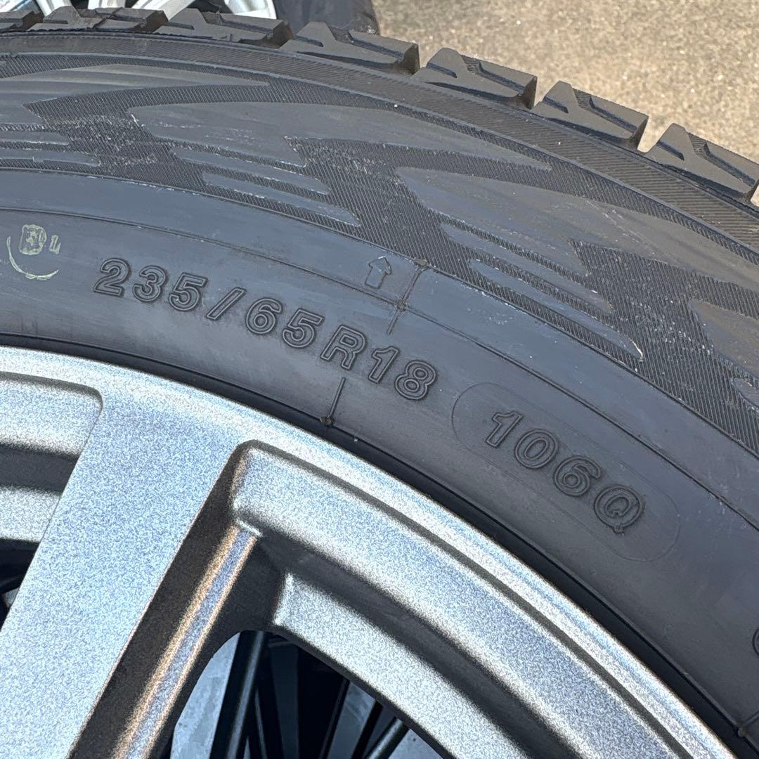 専用Yokohama 235/65R18 タイヤ・ホイールセット