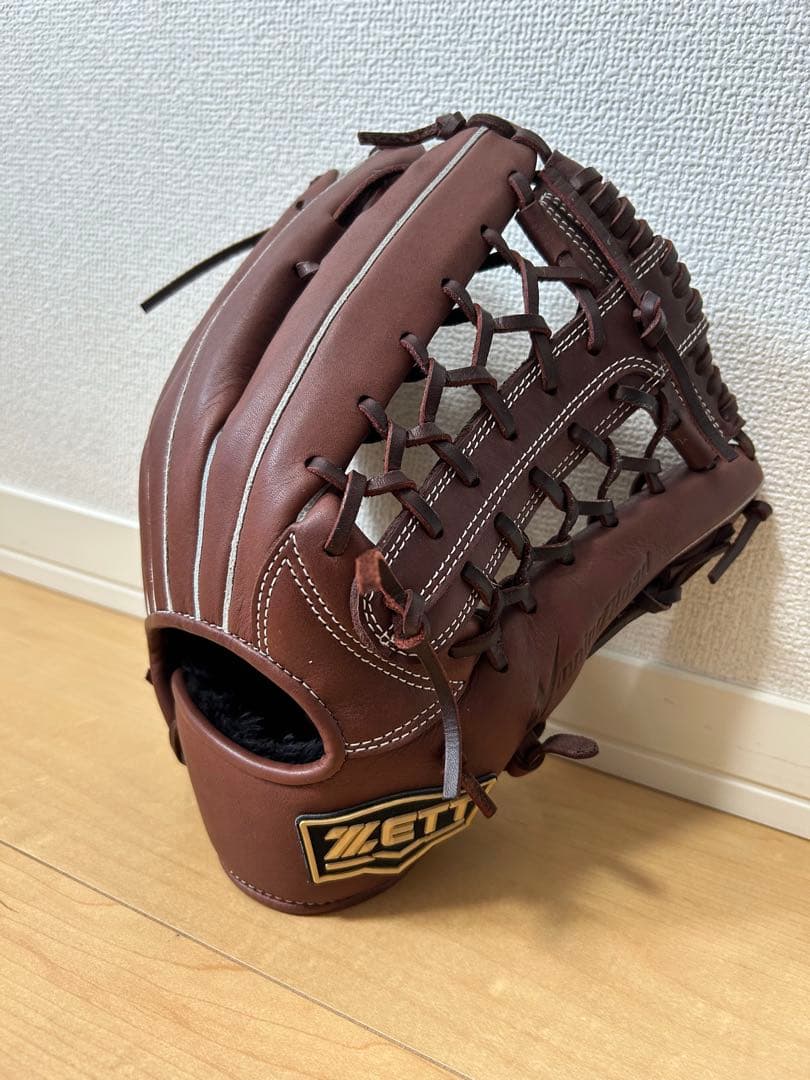 ZETT Wandit Road ブラウン 大人　軟式　外野用グローブ