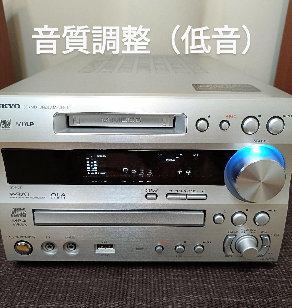 ONKYO FR-N7EX ピックアップ交換済 リモコン付　 完動品