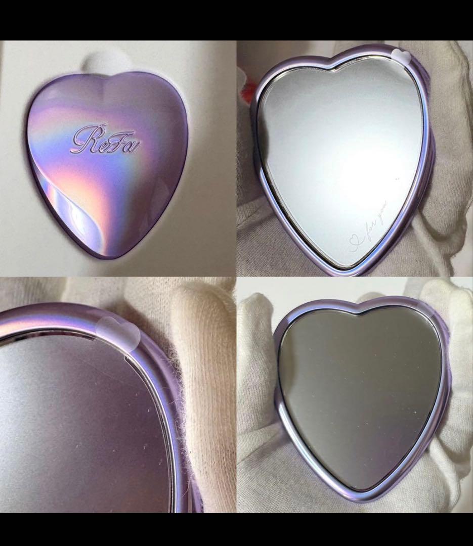 新品未開封 リファ ReFa ハートコーム ハートミラー シルキーパープル　会員