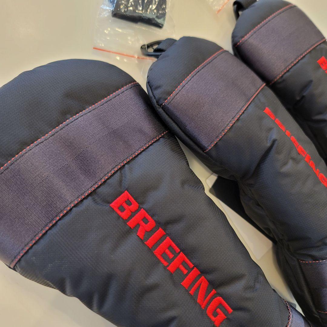 新作　新品　BRIEFING　正規品　CS ヘッドカバー　3点セット　ブラック