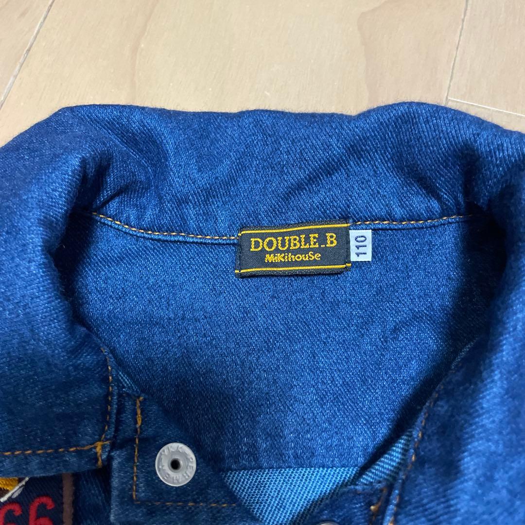 DOUBLE B デニム ジャケット パンツ セット 110